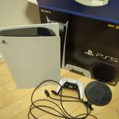 PS5 デジタルエディション 本体&付属品すべて