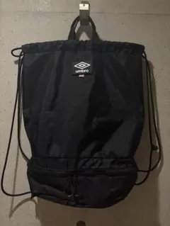 UMBRO アンブロ ナイロン ドローコード ナップサック リュック 美品