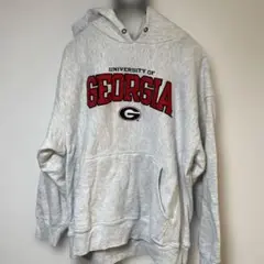 ジョージア大学　カレッジパーカー　グレー