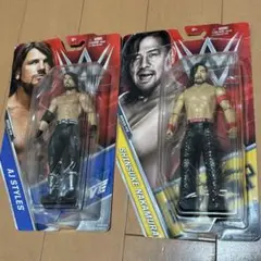 処分★中邑真輔& AJスタイルズ★プロレスフィギュア★WWE★新日本プロレス