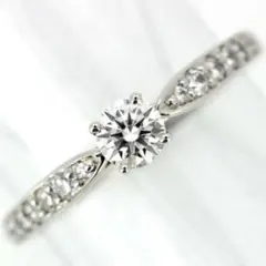 ティファニー ハーモニー 0.24ct F-VS1-3EX ダイヤモンド リング