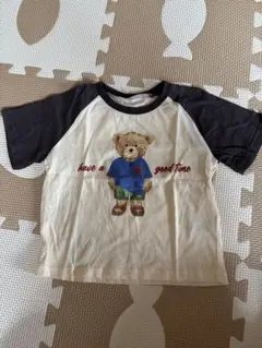 クマのイラスト Tシャツ 90サイズ