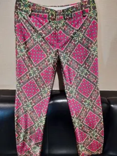 lecielbleuルシェルブルー 総柄ボトムス パンツ
