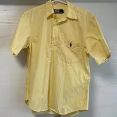 Polo by Ralph Lauren チェック　半袖シャツ 160 イエロー