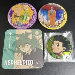 HUNTER×HUNTER 缶バッチ　キメラアント編 ハンターハンター