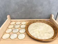 シェルトレー　コースター　セット　貝殻