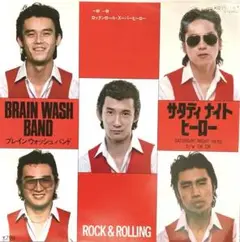 見本盤　BRAIN WASH BAND 1st 帯付 レコード BRAIN WASH BAND 1st 帯付 レコード【特価】