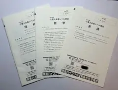 2024年度東進　千葉大本番レベル模試理系セット