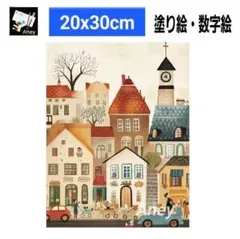 SE806　大人の塗り絵　ペイントバイナンバー　数字塗り絵　油絵