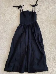 ZARA ブラックキャミワンピース