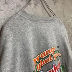 00's FedEx 古着 アメリカ輸入 オレンジ 両面プリント Tシャツ 半袖
