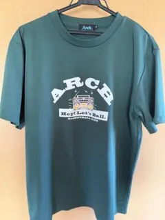 ARCH バスケットボール Tシャツ ダークグリーン　Mサイズ