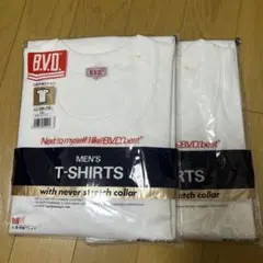 B.V.D. ホワイト Tシャツ LL 2枚セット　未開封未使用品