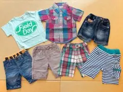 JUNK STORE・F.O.KIDSなど 男の子 80cm まとめ売り 7着