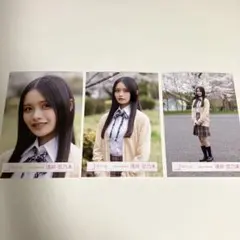 【コンプリート】櫻坂46生写真 四期生お披露目制服 9名3カット