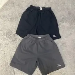 ミズノ バドミントン ハーフパンツ 2枚セット