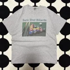 【00s】GILDAN Sure Shot Billards Tシャツ　アート