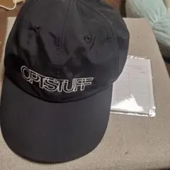 【レア‼️】★OPTSTUFF★オプトスタフ★ナイロンキャップ★ブラック★ 未使用 OPTSTUFF オプトスタフ キャップ OPT60002 1LDK BLOCK