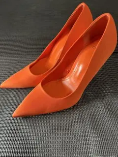 ZARA オレンジ パンプス 36 即購入OK