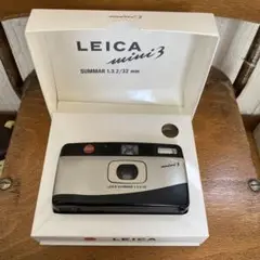 稀少★Leica ライカ mini3 フィルムカメラ 付属品有り！ 稀少☆Leica ライカ mini3 フィルムカメラ 付属品有り！