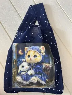 ハンドメイド❣️猫ちゃんパネル❣️エコバッグ❣️