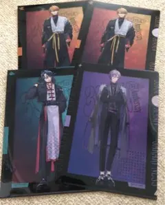 3SKM ミニクリアファイル 4点セット