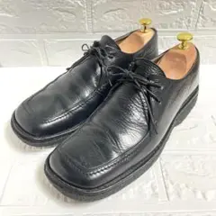 【アッパー美品】BALLY バリー ドレスシューズ シボ革 ブラック 25.5