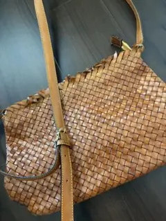 RE CREATION メッシュ　ショルダーバッグ