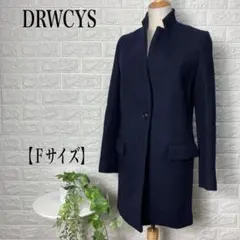 ドロシーズDRWCYS/アウター・チェスターコート紺【Fサイズ】★美品★冬の定番