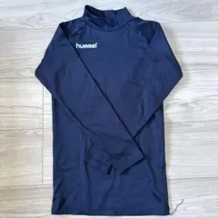 hummel 長袖インナー JASPO 140 ネイビー