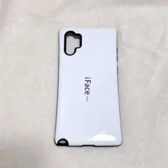Galaxy Note10Plus ホワイト シンプル おしゃれ 割れにくい