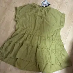 MUMU 半袖　ボタンシャツ
