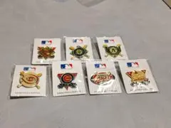MLBチームロゴピンバッジ メジャーリーグ 2002 7点セット‼️