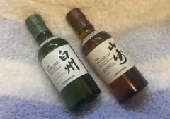 サントリーシングルモルトウイスキー 山崎 白州180ml