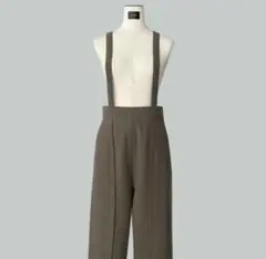 YONFA サスペンダーパンツ(brown)