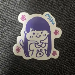 乃木坂カフェ　ステッカー　一ノ瀬美空