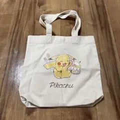ピカチュウ トートバッグ キャンバス