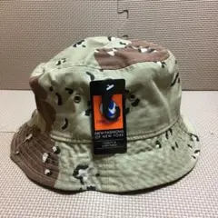 新品 ニューハッタン バケットハットのデザートカモ L/XL