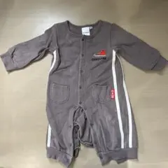 CONVERSEロンパース 80サイズ ブラウン