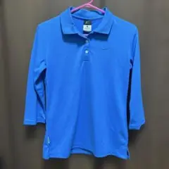 Nike DRI-FIT 長袖ポロシャツ M 青
