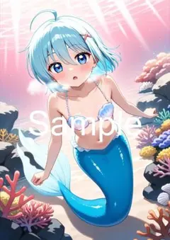 A4サイズアートポスター 1点もの 美女ポスター最高品質 E-J-６６