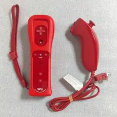 Wiiリモコンプラス ヌンチャク 赤色