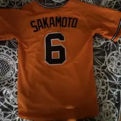 SAKAMOTO 6番 オレンジユニフォーム