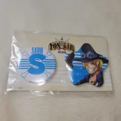 ONEPIECE　サボ　タワー缶バッジ+おまけ