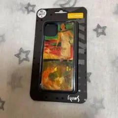 ikinsアイキンス iPhone11 pro max 天然貝ケース ゴーギャン