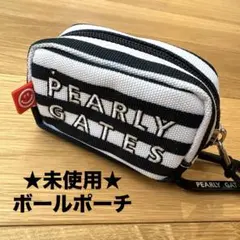 ★未使用★ PEARLY GATES ボールポーチ