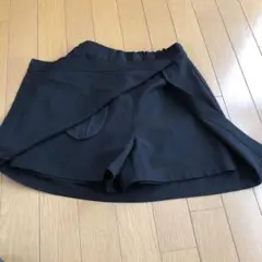 GU ジーユー　ミニ　スカート　パンツ　ブラック　150