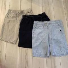 GAP・H&M コントンリネンハーフパンツ2点セット