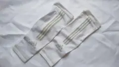 adidas カーフスリーブ WH/SV Size-L