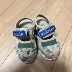 KLADSKAP 恐竜柄 ベビーサンダル